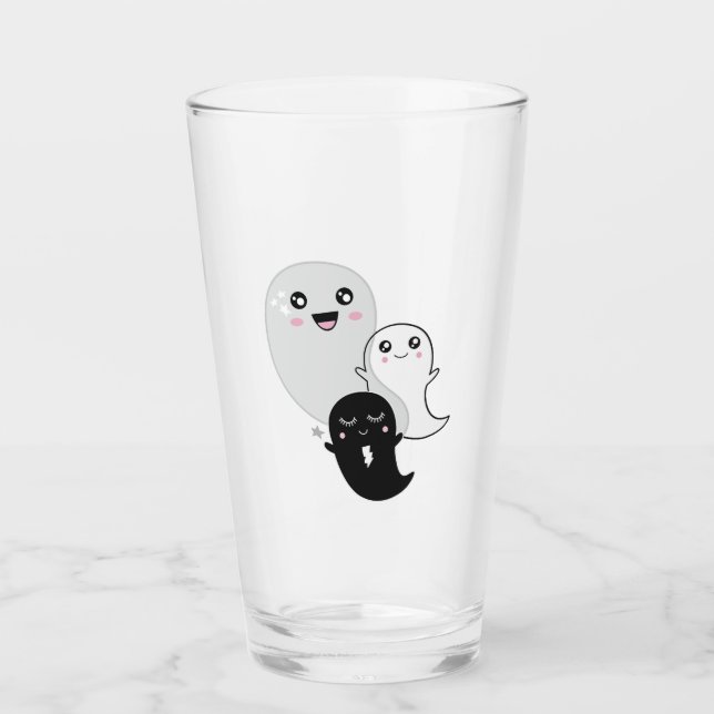 cute ghosts halloween kawaii (Anverso)
