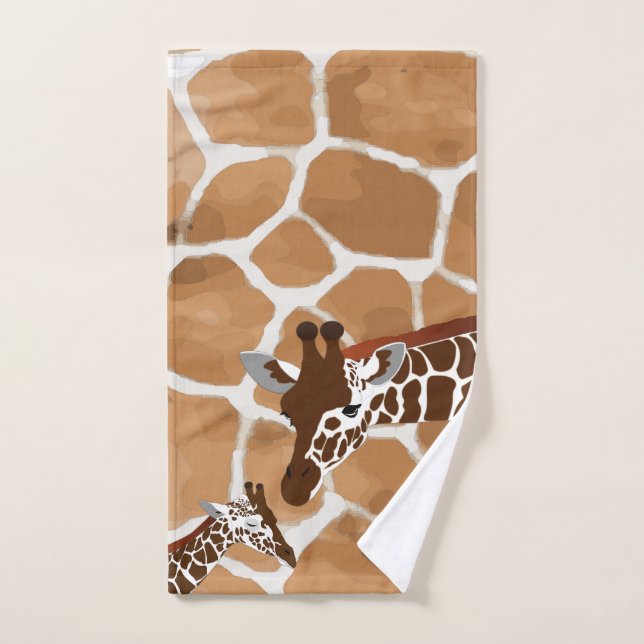 Cute Giraffe (Toalla de mano)