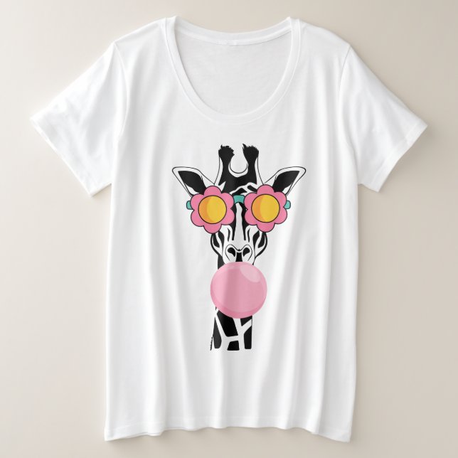 Cute Giraffe Funny personalizado (Anverso del diseño)