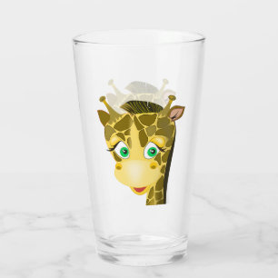 Cute Giraffe Gracioso Glass