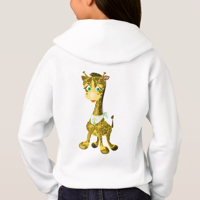 Cute Giraffe Kids's Hoodie (Reverso)