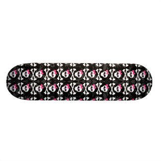 Cute Goodies Girly Girl Skulls Skateboard
