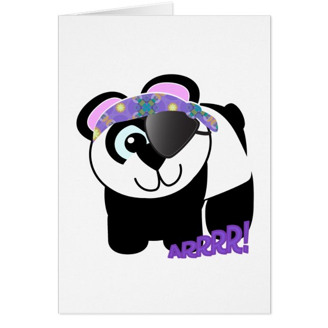 Cute Goofkins pirata panda (Frente)