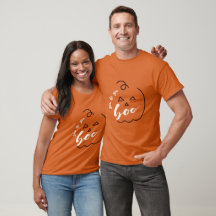 Cute Halloween, Boo Calabaza Camiseta