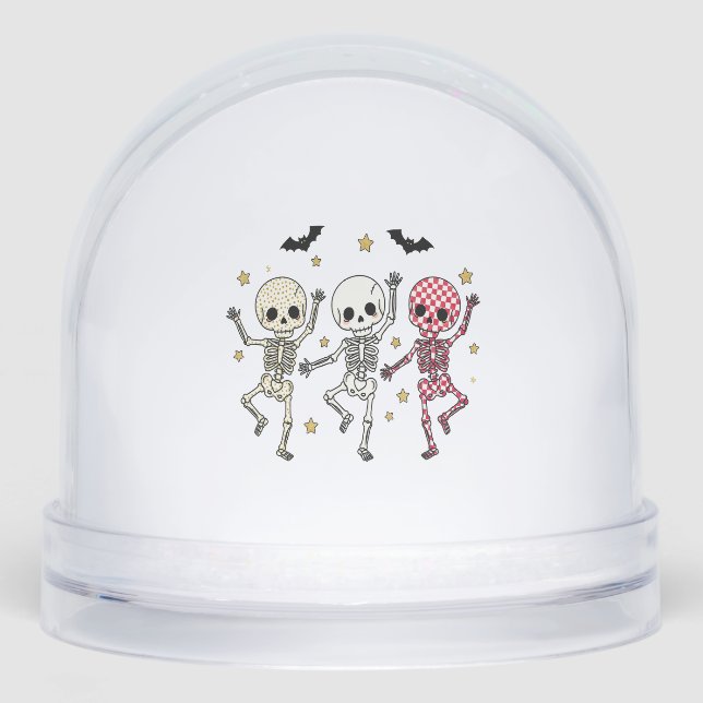 Cute Halloween Dancing Skeletons (Anverso)