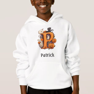 Cute Halloween Monograma P Hoodie
