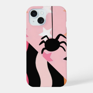 Cute Halloween Spider & Stars 