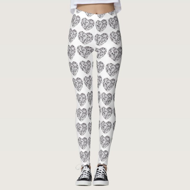 Cute Heart Leggings (Anverso)