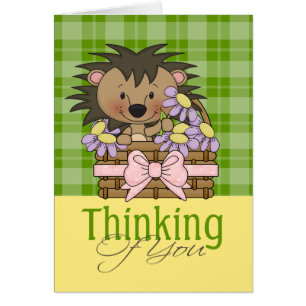 Cute Hedgehog, Pensando En Ti
