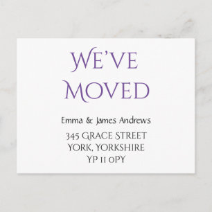 Cute hemos movido la nueva Invitación de direccion
