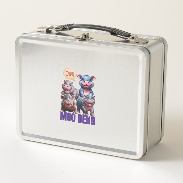 Cute Hippo Moo Deng Tee, Guay Moo Deng Hippo Lover (Anverso)