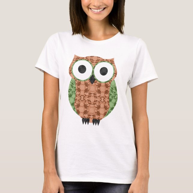 Cute Hoot Owl Tank Top (Anverso)