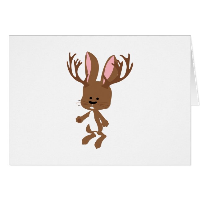 Cute Jackalope (Anverso (Horizontal))