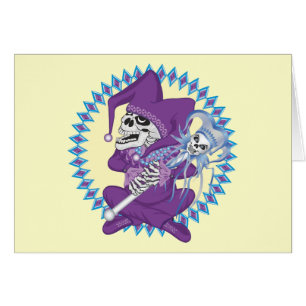 Cute Jester Skull