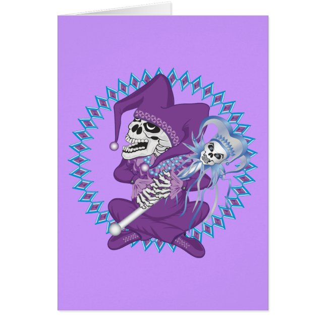 Cute Jester Skull (Frente)