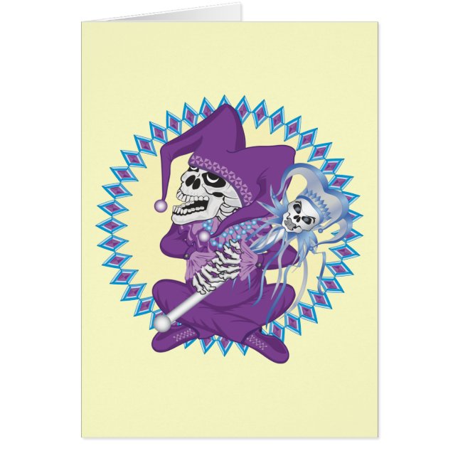 Cute Jester Skull (Frente)