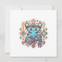 Cute Kawaii Amazigh Yaz Símbolo Berber Pegatina