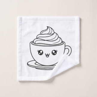 Cute Kawaii Coffee Cup Illustration