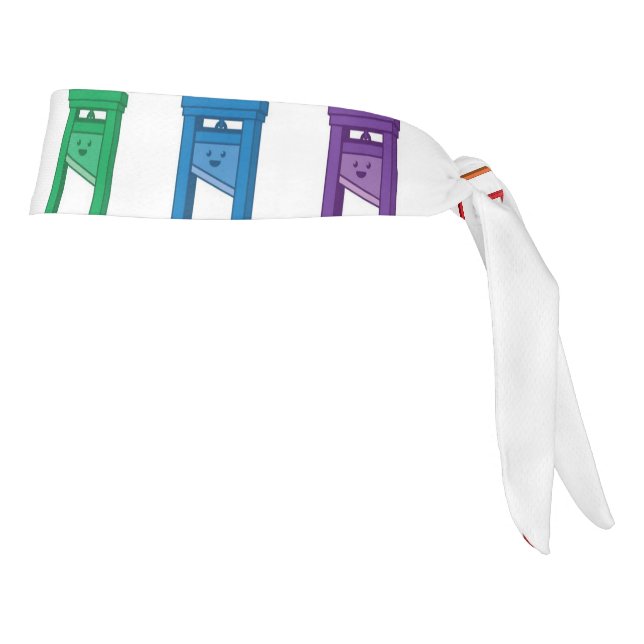 Cute Kawaii Rainbow Guillotine Orgullo Banda de ca (Girar 90)