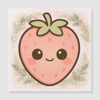 Cute Kawaii Strawberry Magnet