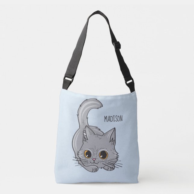 Cute Kitten, nombre y bolsas de color (Anverso)
