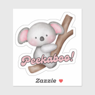 Cute Koala Die Cut Pegatina