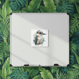 Cute Kookaburra en una sucursal
