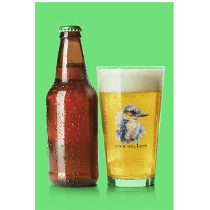 Cute Kookaburra en una sucursal, personalizado