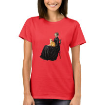 Cute La madre de Whistler's naranja Tabby camiseta