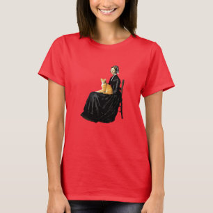Cute La madre de Whistler's naranja Tabby camiseta