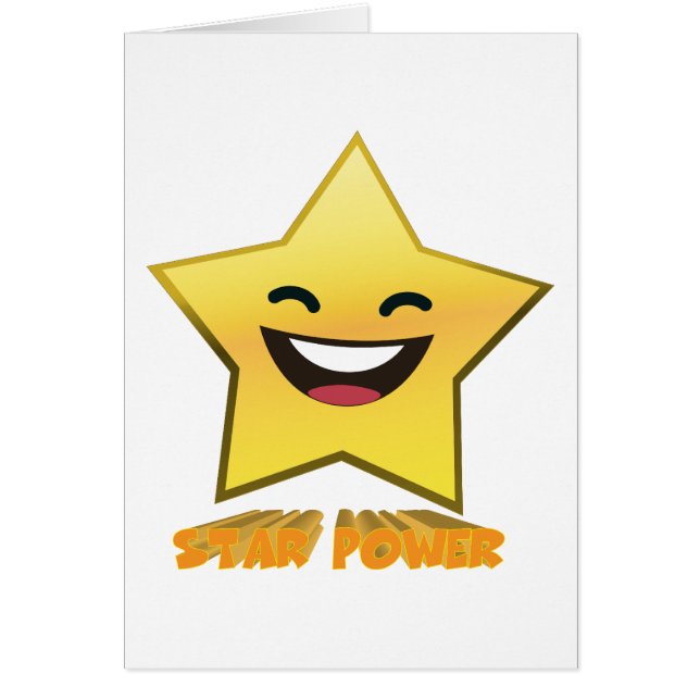 Cute Laughing Sonriente Star Power (Frente)