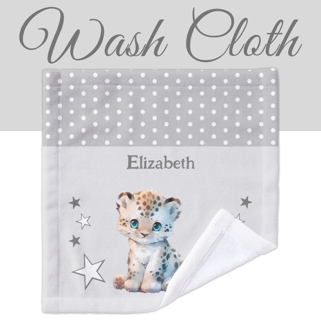 Cute leopardo agregar nombre polka puntos estrella (Subido por el creador)