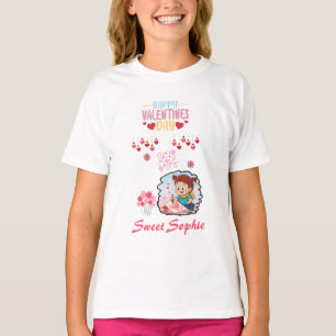 Cute Little Artist Camiseta del Día de San Valentí