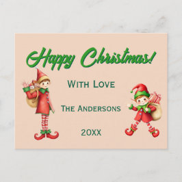 Cute Little Elves - Navidad Personalizada