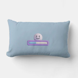 Cute Loading Bar Smile Pillow | Almohada Minimalis