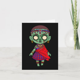 Cute Maasai Zombie