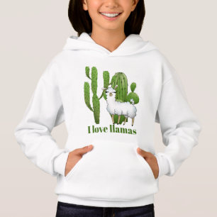 Cute me encantan las llamas chicas añaden el capu