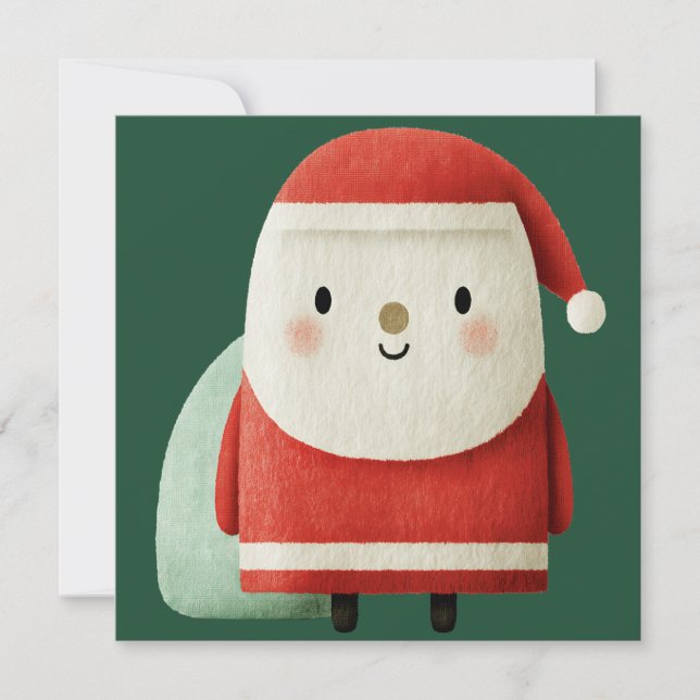 Cute Minimalist Santa Claus (Anverso)