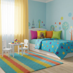 Cute moderna almohada floral de animal