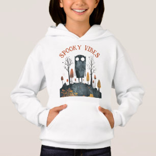 Cute Monster Spooky Vibes Cae Escenario Halloween