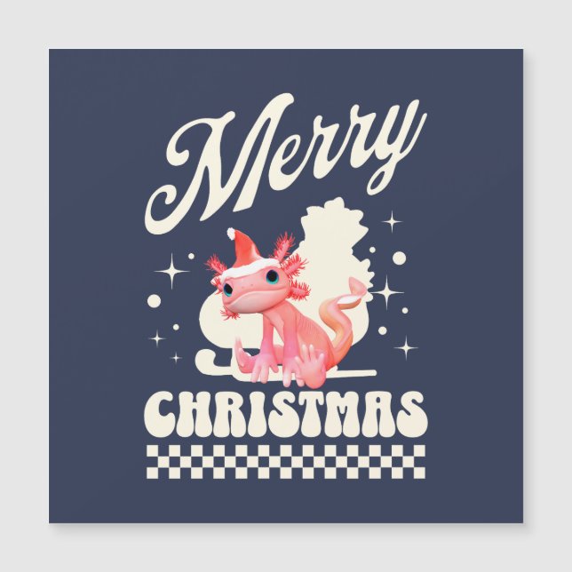 Cute Navidad Axolotl Feliz Navidad (Anverso)