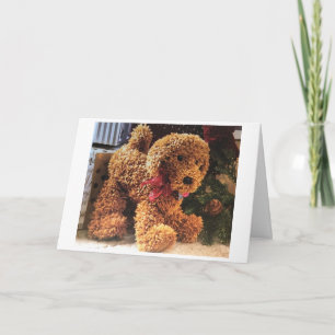 **CUTE NAVIDADES PUPPER POR TI** EN TARJETA DE NAV