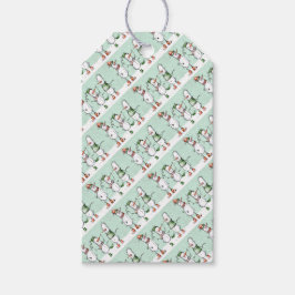 Cute Navidades Snowmen Regalos Etiquetas