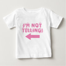 Cute "¡No lo estoy diciendo!" Camiseta para bebés