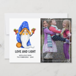 Cute Nordic Navidad Gnome Foto
