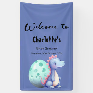 Cute pancarta de agua para baby shower de pequeño 