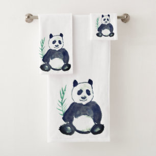 Cute Panda Bear Animal Bamboo