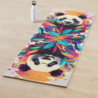 Cute Panda Yoga Mat - Panda Bear Yoga Mates