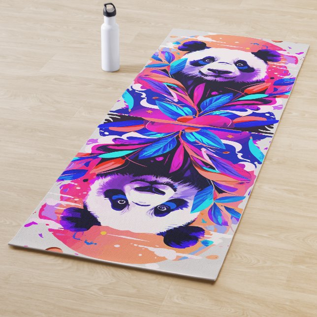 Cute Panda Yoga Mat - Panda Bear Yoga Mates (In situ)