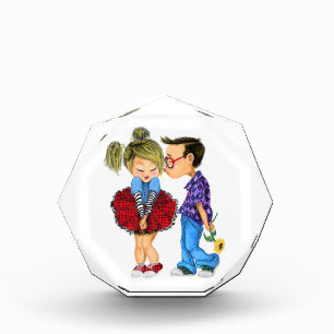 Cute pareja de fotos bloquea tu regalo de amor